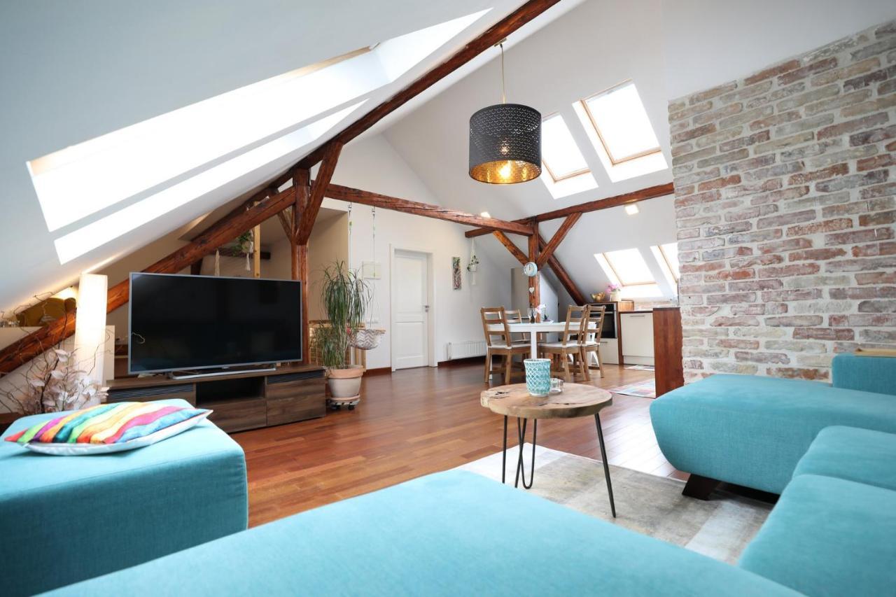 Beautiful And Romantic Penthouse With Two Terraces Bratislava Dış mekan fotoğraf